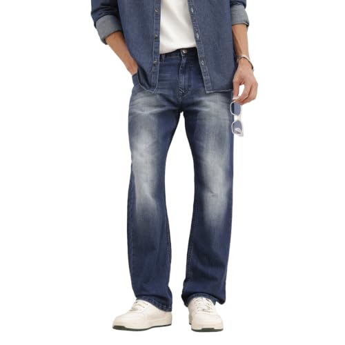 Image of WROGN Men's Anti Fit Jeans | Mid Rise | Jeans for Man