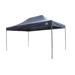 All Seasons Gazebos 3×4.5 Fully Waterproof Pop up Gazebo With Accessories – Navy Blue