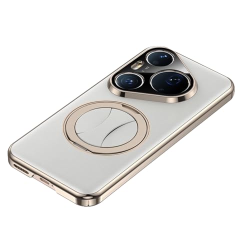 Coque Huawei Pura 90 Pro Max en cuir véritable blanc avec anneau magnétique