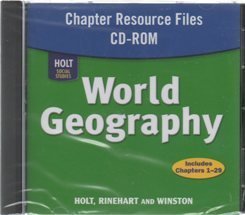 Ch Res CD-R Hss: Wld Geog 2007 (World Geography)