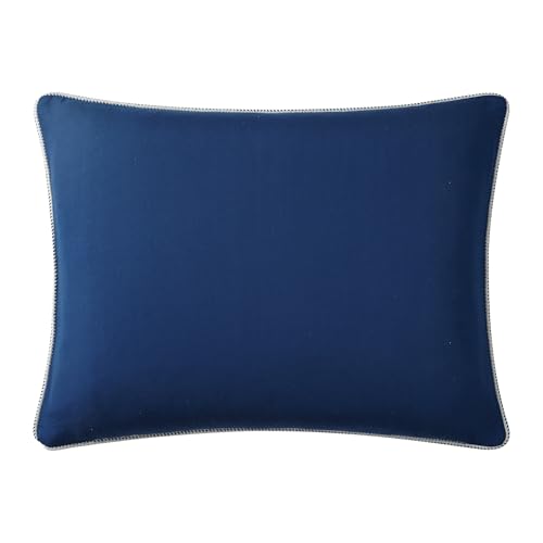 Parure de lit Waterford bleu marine en polyester pour grand lit - 5