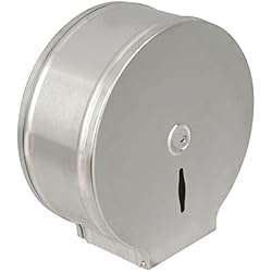 Dispensador Jvd Dispensador Jumbo - Bobina higiénica (400 m, Acero Inoxidable)