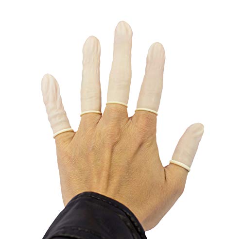 Romed Fingerlinge aus Latex gepudert 100 Stück (Größe M)