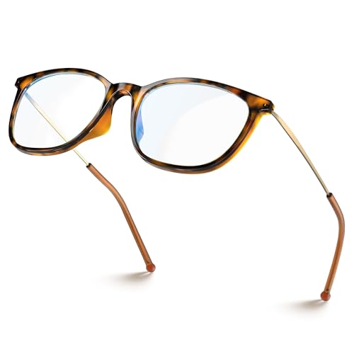 VISOONE Light Weight Slip Resistant Blue Light Blocking Computer Glasses with Anti Glare UV400 for...