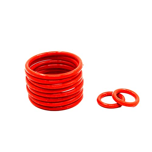 30pcs silicone silicone silicone di anello o anello 1 mm di guarnizione per guarnizione dell'o-ring di gomma o rondella ad anello,10x8x1mm