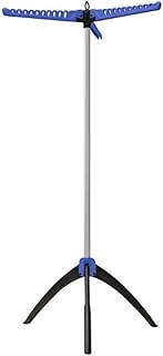 NEECS Perchero Plegable para Ropa de bebé, Perchero para balcón, tendedero de pie para niños, Toalla, pañal para bebé (Color: Estilo Blanco, tamaño: 1,42 m)