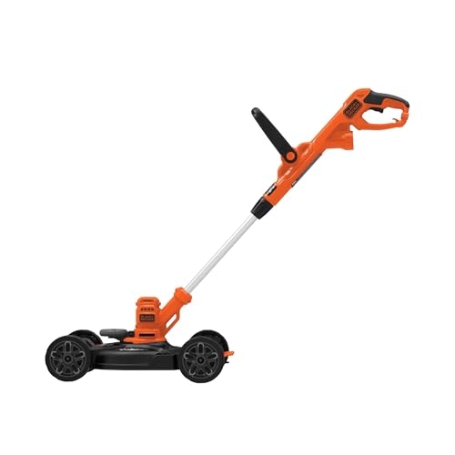 BLACK+DECKER Electric Lawn Mower, Weed...