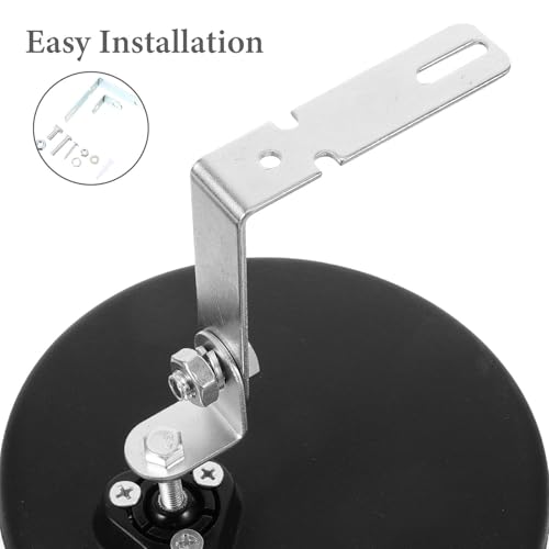 Espejo gran angular convexo con lente plástica contra robos y accidentes 7