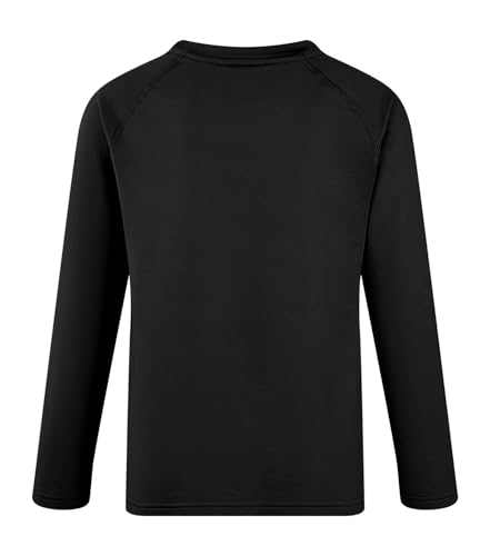 Dreammonkey Boys Compression Thermal Shirt Long Sleeve Fleece Undershirt for Boy Football Baseball Soccer Base Layer2