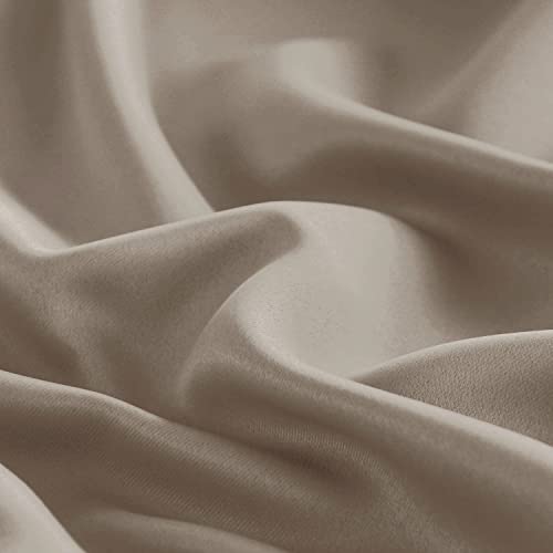 Image of DWCN Blackout Curtains 60 Inch Wide for Bedroom 60 x 84 Inch 2 Panels Camel