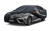 Kayme 7 Layers Car Cover Custom Fit for Toyota Camry Sedan/Solara (1996-2023) Waterproof All Weather