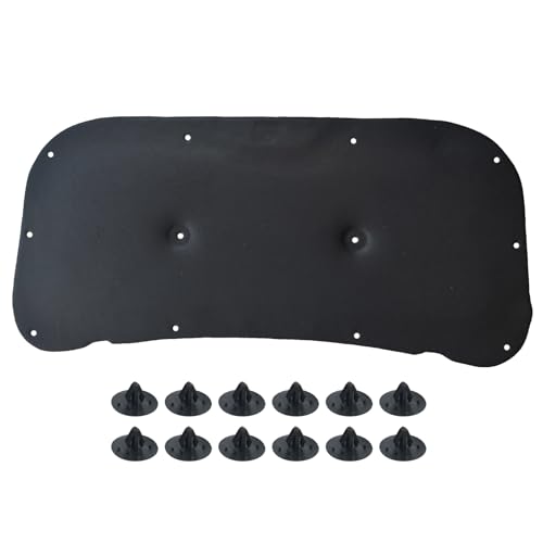 GEPCO Tapis d'isolation pour capot de Jeep COMPASS II MP à partir de 2017 avec clips