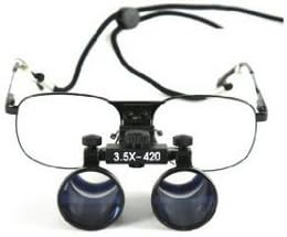 Miniatura 2 de 3.5x lupas binocular 16.535 in distancia de trabajo laboratorio dental quirúrgico gafas médicas por Topdental