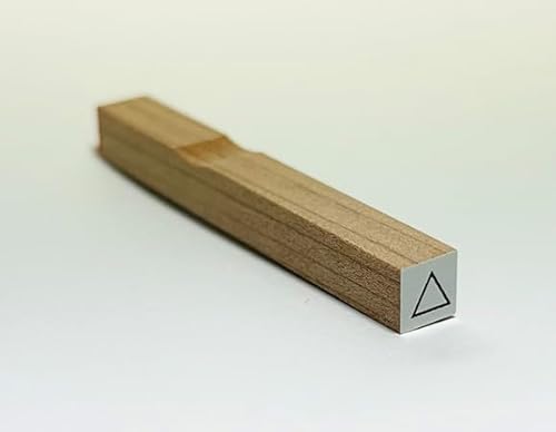 六角形の三角はんこ