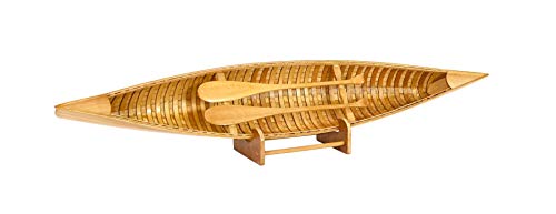 Navyline Maquette en Bois Bateau à rames Kayak canoë
