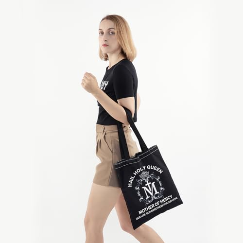 Bolso tote PWHAOO Marian Catholic - Bolso de consagración mariana, regalo inspirado en María miniatura 2