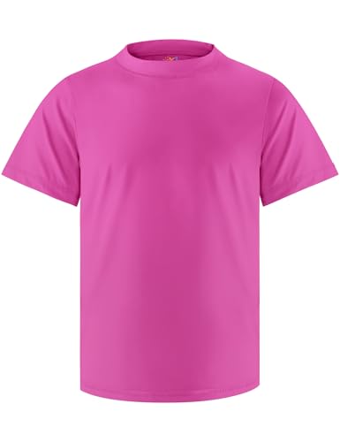 Image of Boys Rash Guard Short Sleeve Swim Shirt UPF+ 50 Rashguard for Toddler Teens Water Sun Shirts Swim Wear Quick Dry