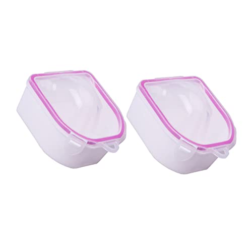 VICASKY Nail Art Hand Soaking Bowl Set Spa Manicure Bowl for Nail Polish Remover