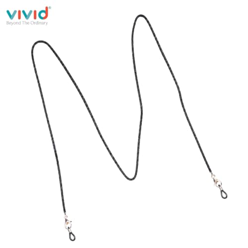 Image of Unisex Spec Holder Hook & Loop Anit Slip Eyewear Lanyard Fabric Strap Chain