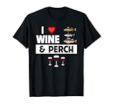 Perch Freshwater Fishing Pole Lake Wine Drinking