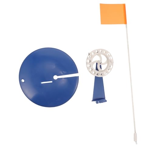 KICHOUSE Portable Ice Fishing Flag Durable Fishing Accessory for Anglers Compact and Easy to Store for Ice Fishing Enthusiasts Never Miss Catch