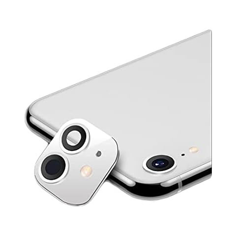 FTYSXP Modified Camera Lens Seconds Change for IPhone XR Change to IPhone 11/iphone 12 Integrated Fake Lens (For iphone XR white) Cover
