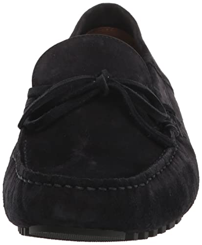 Image of BOSS Women's Suede Slip-on Moccasins with Top Bow Detail