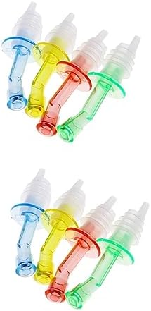 MAGICLULU 8 Uds Decantador De Vino con Tapón Aireador De Vino Vertedor De Vino Y Tapón para Botella De Vino MAGICLULU 8 Uds Decantador De Vino con Tapón Aireador De Vino Vertedor De Vino Y Tapón para Botella De Vino