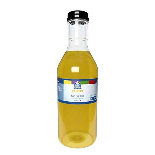 Ralph's Ice Cream Snow Cone Syrup | 32oz | Made With Pure Sugar | Easy Pour & Store Flip Cap