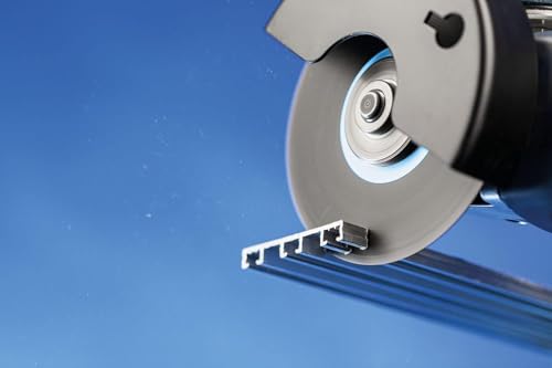 PFERD TOOLS Trennscheibe PSF ALU+STONE 10 Stück | 125 x 1,0 x 22,23 mm, gerade | 61819015 – für NE-Metalle und mineralische Werkstoffe