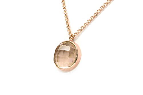 Collier Morganite Or Rose : un bijou de haute qualité qui ne ternira jamais votre peau