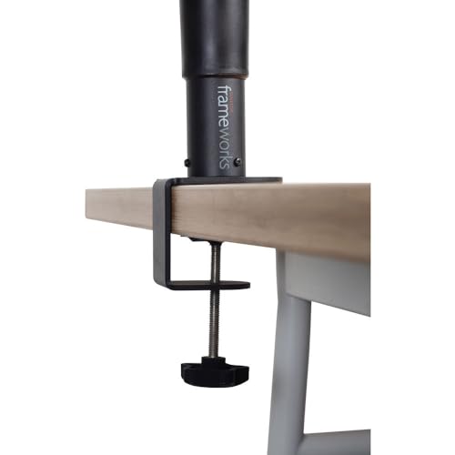 Image of Adam Audio A7V Studio Monitor (Pair) with Clamp-On Studio Monitor Stands, Large Isolation Pads, Balanced Interconnect Cables, and XLR Cables