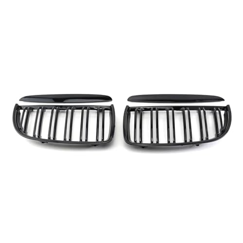 Calandre BMW E90 double barrette noir brillant grilles avant 325i 328i