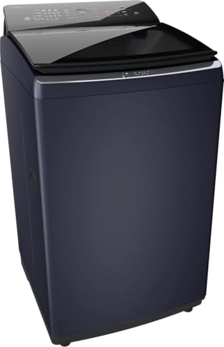 Image of Bosch 8.0 kg 5 Star Fully-Automatic Top Loading Washing Machine (WOE802B7IN,Black,ExpertCare)
