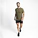 Soffe Mens 3 Pack - USA Poly/Cotton Military Tee, Tan, Medium