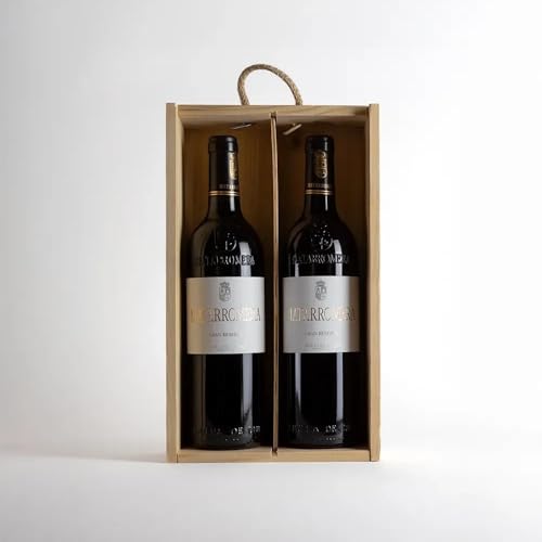 Matarromera Gran Reserva Vino Tinto D.O. Ribera del Duero – 100% Tempranillo, Caja de Madera 2 Botellas 75 cl