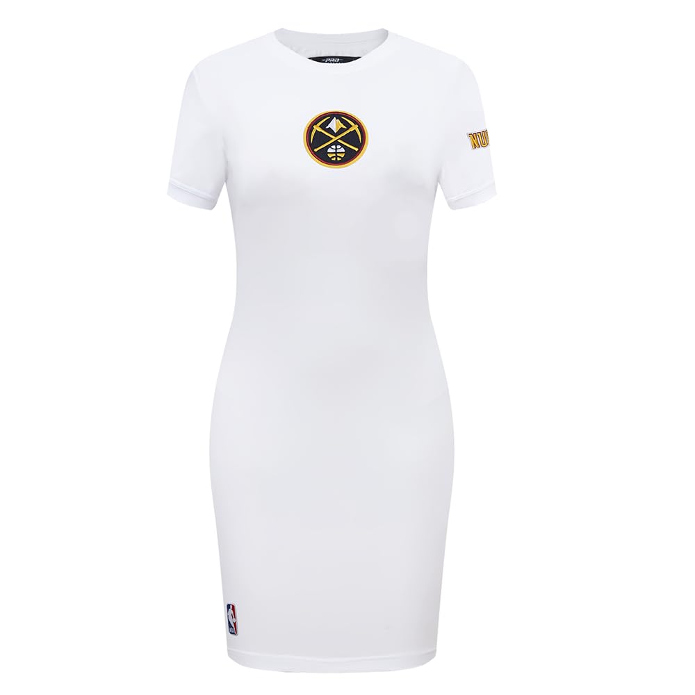 Pro Standard Womens NBA Classic Chenille Cotton Single Jersey Body Con Dress