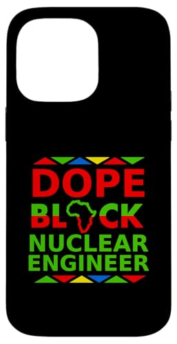 Dope Black Nuclear Engineer Proud Black ProfessionalLA X}zP[X iPhone 14 Pro Max p
