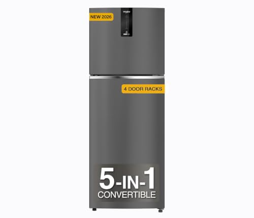 Whirlpool 235L 3 Star Frost-Free Inverter (IF INV 278 LUNAR BLACK)