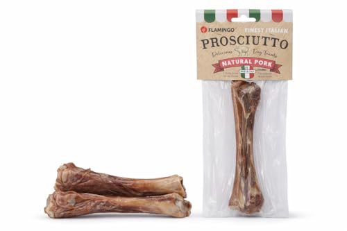 Snacks para Perros - Nature - Hueso de fíbula de Cerdo - con Carne - 90 g - sin Gluten