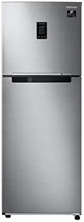 Samsung 336 L 2 Star Inverter Frost-Free Double Door Refrigerator (RT37T4632SL/HL, Real Stainless, Convertible, Curd Maestro)