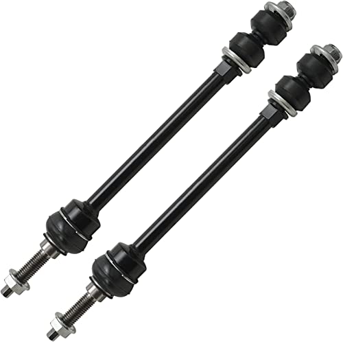 Image of Detroit Axle - 8pc Front End Suspension Kit for 4WD 02-05 Dodge Ram 1500, 2 Upper Control Arms + 2 Lower Ball Joints + 2 Sway Bar Links + 2 Outer Tie Rods 2002 2003 2004 2005 Replacement 5-Lug