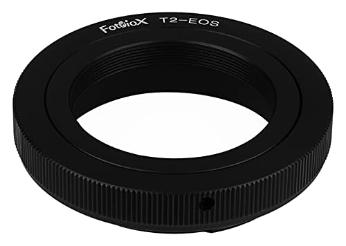 Image of Fotodiox Lens Mount Adapter - T-Mount (T /T-2) Screw Mount SLR Lens to Canon EOS (EF, EF-S) Mount SLR Camera Body