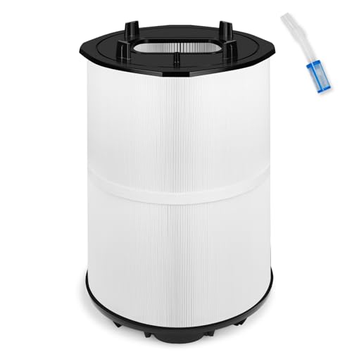 27002-0100S Pool Fliter Cartridges Replacement Compatible with Sta-rite 27002-0100S Pool PLM100 and System 2 Modular Media and Spa D.E. Filter with Air Bleed Assembly 100 sq.ft