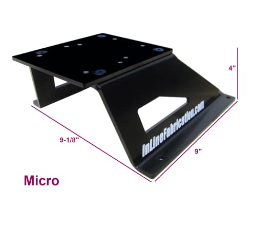 Inline Fabrication Ergonomic 4" Ultramount Riser System For The Redding T-7 Turret Press #TOP4