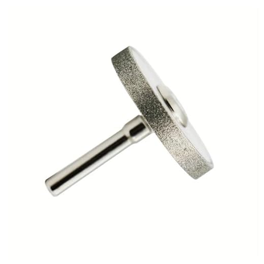 1Pc Diamond Grinding Wheel Drill Bit Multiuse Practical High Hardness Carving Grinding Sanding Bit for Precious Stone Tungsten Steel (45mmA)