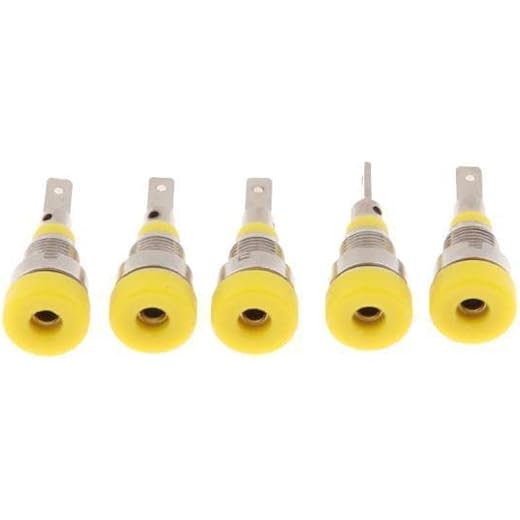 bnf 4x5Pieces 2mm Banana Jack Binding Post Nut for Multimet