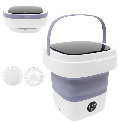 Mini Waschmaschine 12 l, Tragbare Waschmaschine mit Abnehmbarer...