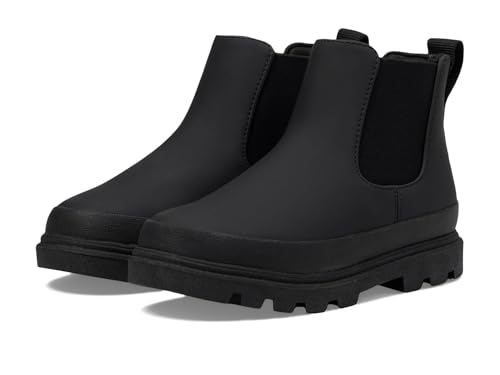 Native Shoes Unisex-Kids Kensington Chelsea Boot, Jiffy Black/Jiffy Black, 13 Little Kid