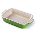 Bakeware Baking Pans for Cooking, Cake Dinner Mała ceramika zapiekanka naczynia naczynia do pieczenia na piekarnik ceramiczny PAN Lasagna zapaść PAN Indywidualne pieczenia